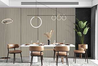 淄博轻奢风格-餐厅