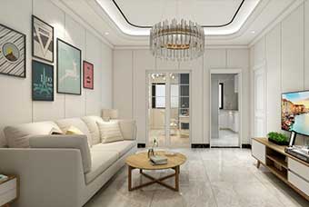 淄博现代风格-客厅