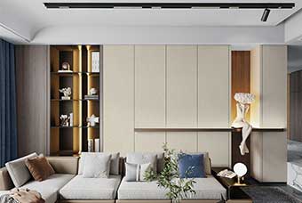 淄博北欧风格-客厅