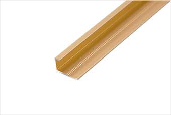 淄博航空纤维墙咔铝合金边条（钛金氧化）