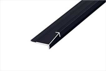 淄博航空纤维墙咔铝合金阳角线（哑黑氧化）