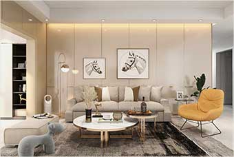 淄博客厅空间案例