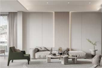 淄博客厅空间案例