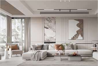 淄博客厅空间案例