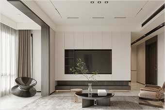 淄博客厅空间案例